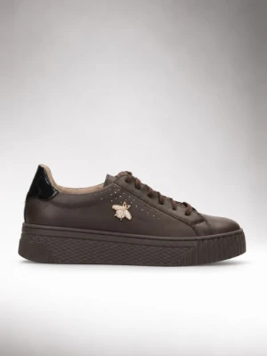 Czarne sneakersy damskie 7mil