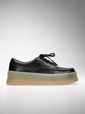 Czarne sneakersy damskie 7mil