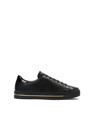 Czarne sneakersy damskie Kazar