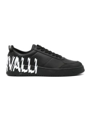Czarne Sneakersy dla Mężczyzn Just Cavalli