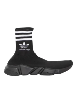 Czarne Sneakersy dla Mężczyzn - Ostateczny Komfort i Styl Balenciaga