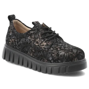 Czarne Sneakersy Filippo Eleganckie Obuwie Damskie