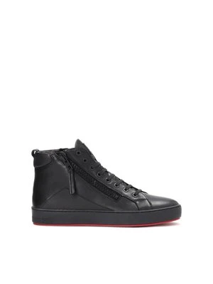 Czarne sneakersy męskie Kazar