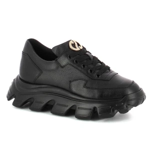 Zdjęcie produktu Czarne sneakersy na platformie CARINII B9413-J23-000-000-G01