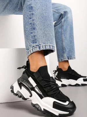 Czarne Sneakersy Orilea