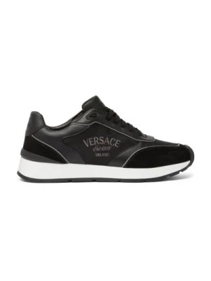 Czarne Sneakersy Versace