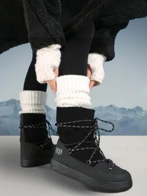 Czarne Śniegowce Moonlight Dance vices