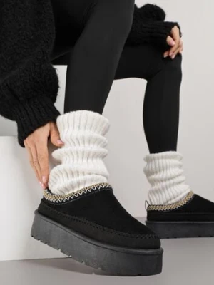 Czarne Śniegowce z Futrzanym Ociepleniem na Platformie Reiandea ballada