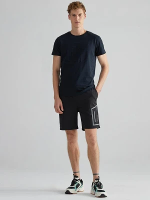 Czarne Spodenki Męskie GANT