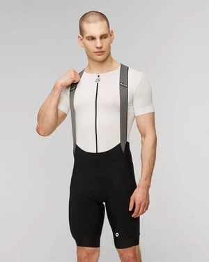 Czarne Spodenki Rowerowe Męskie Assos Mille Gts 2/3 Bib Shorts C2