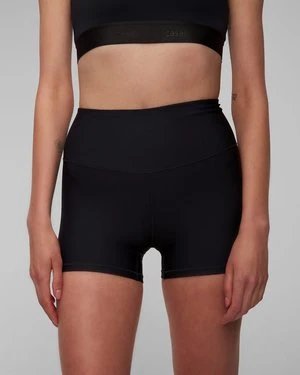 Czarne spodenki treningowe z bardzo wysokim stanem damskie Casall Ultra High Waist Hot Pant