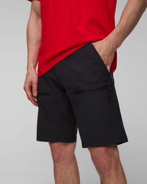 Czarne Spodenki Turystyczne Męskie Fjallraven High Coast Hike Shorts M