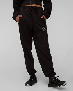 Czarne spodnie damskie Adidas by Stella McCartney