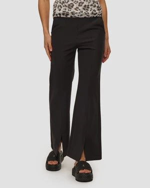 Czarne Spodnie Damskie Sportalm