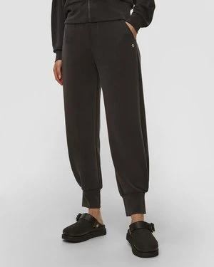 Czarne Spodnie Damskie Z Modalem Deha