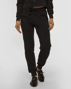 Czarne Spodnie Dresowe Damskie Deha