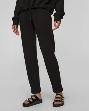 Czarne spodnie dresowe damskie Varley The Rolled Cuff Pant 28.5