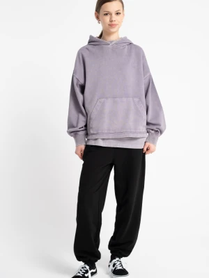 Czarne spodnie dresowe o kroju REGULAR Reporter