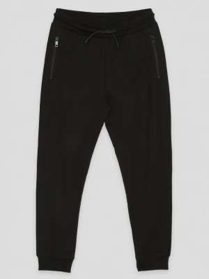 Czarne spodnie dresowe Reporter