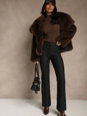 Czarne Spodnie Dzwony High Waist Eliov daysie