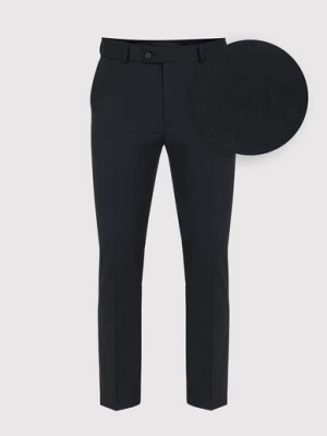 Czarne spodnie garniturowe P000B-6G-001-C-S Pako Lorente
