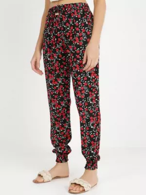 Czarne Spodnie Ismousa r&f fashion