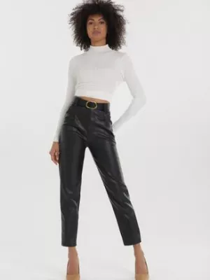 Czarne Spodnie Lamecci elsa.m by may