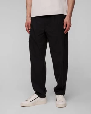 Czarne Spodnie Męskie Goldwin All Direction Stretch Tapered Pants