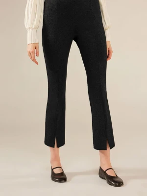 CZARNE SPODNIE NA GUMCE LIVIANA CONTI