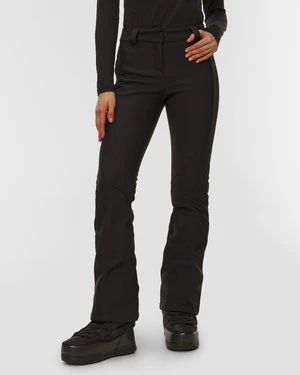 Czarne Spodnie Narciarskie Damskie Sportalm