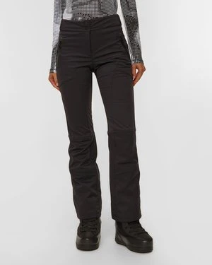 Czarne Spodnie Narciarskie Damskie Sportalm