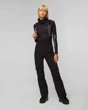 Czarne spodnie narciarskie hardshellowe damskie Picture Organic Clothing Aeron 3L BIB 20/20