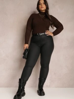 Czarne Spodnie Skinny Push Up Zilli