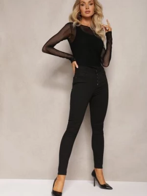 Czarne Spodnie Skinny Winvienne daysie