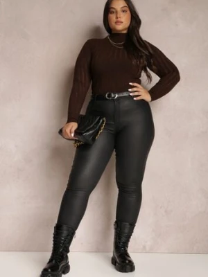 Czarne Spodnie Skinny Zangi daysie