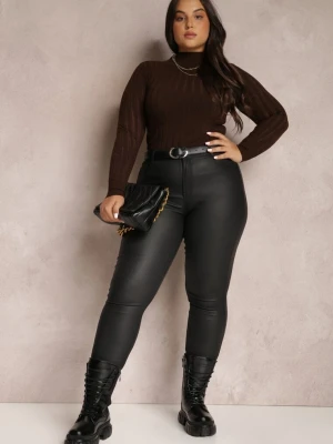 Czarne Spodnie Skinny Zangi Daysie