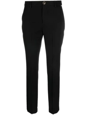 Czarne Spodnie - Skład: 100% (nieokreślony) - Kod produktu: Mf3130T4224 Liu Jo