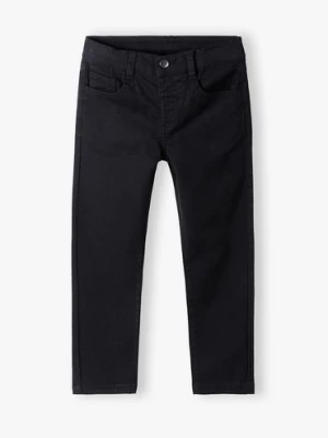 Czarne spodnie slim dla chłopca - Max&Mia 5.10.15.