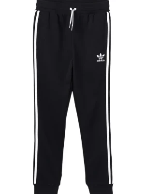 Czarne Spodnie Sportowe dla Dzieci Adidas Originals