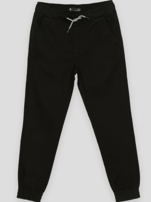 Czarne spodnie typu jogger Reporter