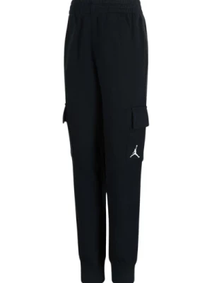 Czarne spodnie z logo Jumpman Jordan