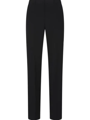 Czarne Spodnie z Surowym Wykończeniem i Slim Fit Givenchy