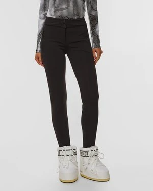 Czarne Spodnie Ze Strzemionami Damskie Sportalm