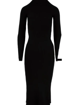Czarne Sukienki dla Kobiet Akep