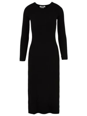 Czarne Sukienki dla Kobiet Notshy