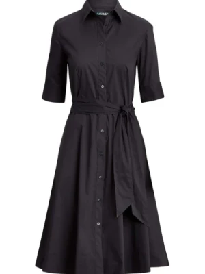 Czarne Sukienki dla Kobiet Ralph Lauren