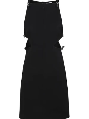 Czarne Sukienki dla Kobiet Ss24 Courrèges
