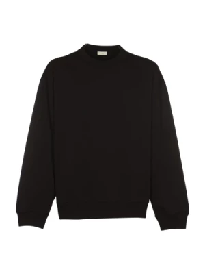 Czarne Swetry dla Mężczyzn Dries Van Noten
