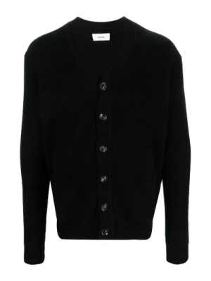 Czarne Swetry dla Mężczyzn Lardini