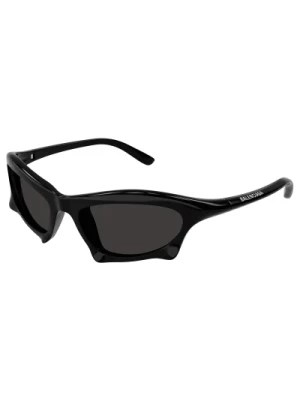 Czarne/Szare Okulary przeciwsłoneczne Balenciaga